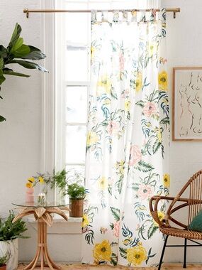 2 Urban outfitters curtains. 100% cotton